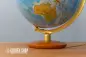Preview: Illuminated globe with mouth-blown glass sphere
